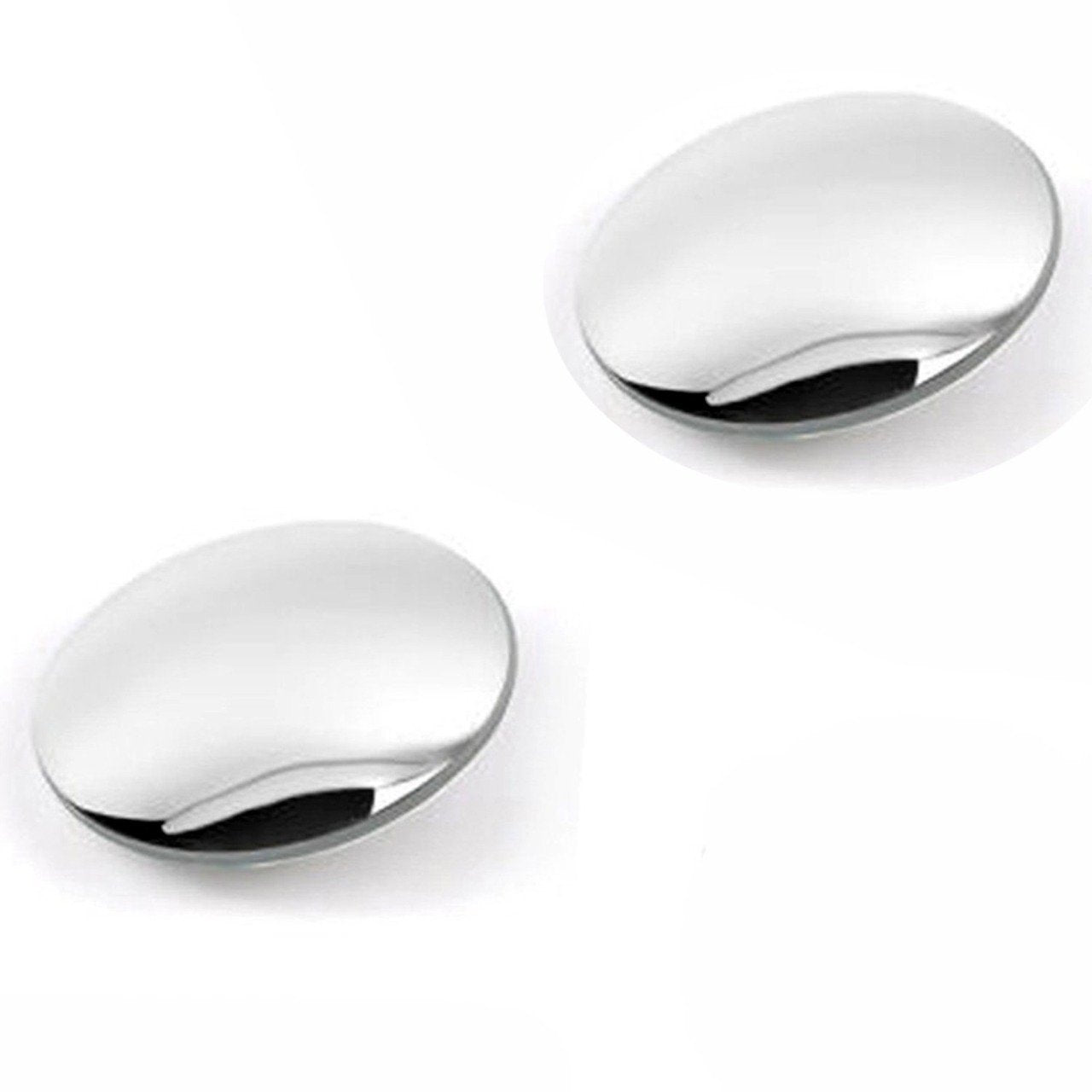 1512 Blind Spot Round Wide Angle Adjustable Convex Rear View Mirror - Pack of 2 - SkyShopy 1512 Blind Spot Round Wide Angle Adjustable Convex Rear View Mirror - Pack of 2 - SkyShopy